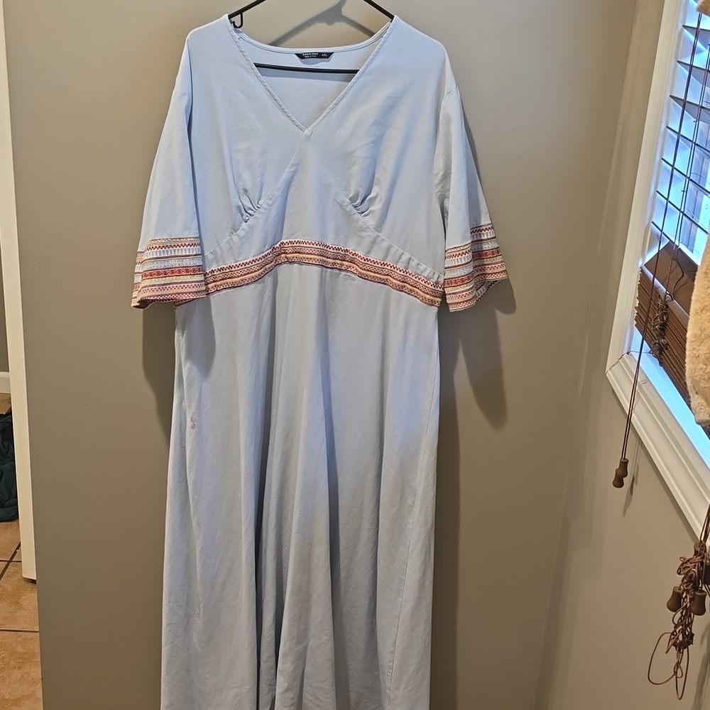 Maxi Dress Short Sleeve